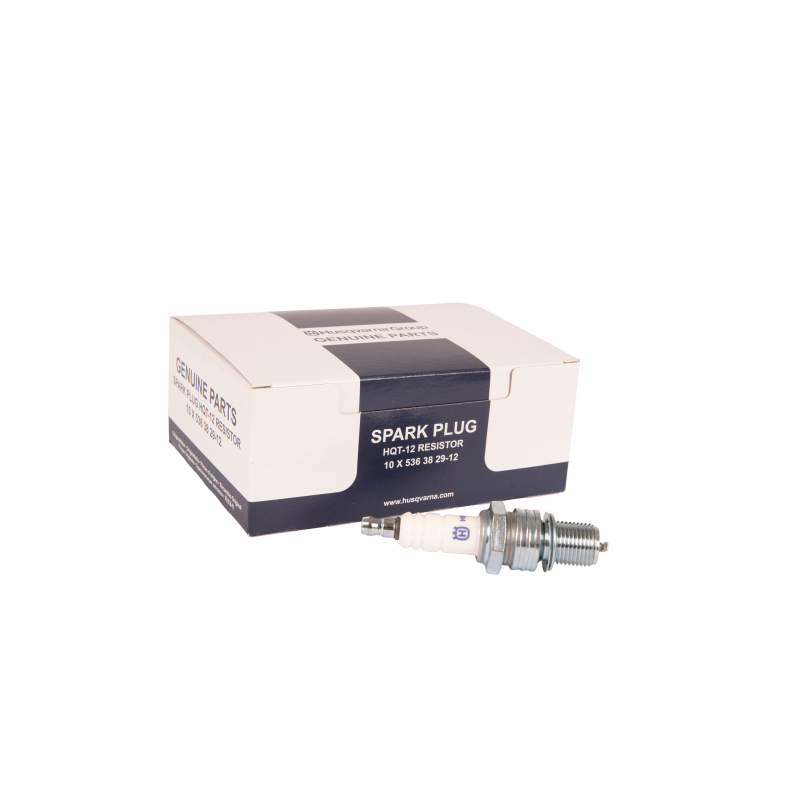 BOUGIE D'ALLUMAGE HQT-12 PACK UNIQUE d'origine Husqvarna référence 5363829-12