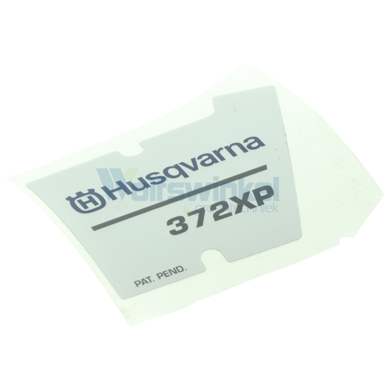AUTOCOLLANT d'origine Husqvarna référence 5372302-01