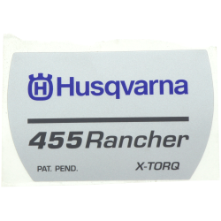 AUTOCOLLANT d'origine Husqvarna référence 5373233-04