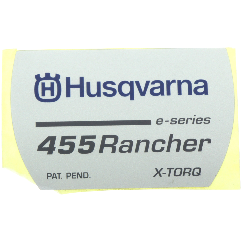 AUTOCOLLANT d'origine Husqvarna référence 5373233-06