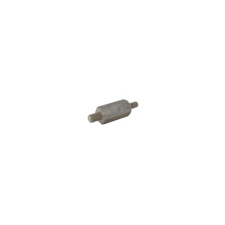 Adaptateur Tête Fil Nylon Vers Bouton Métal Tecomec - M12 X 1,75 Gauche Femelle (Greenstar 4128)