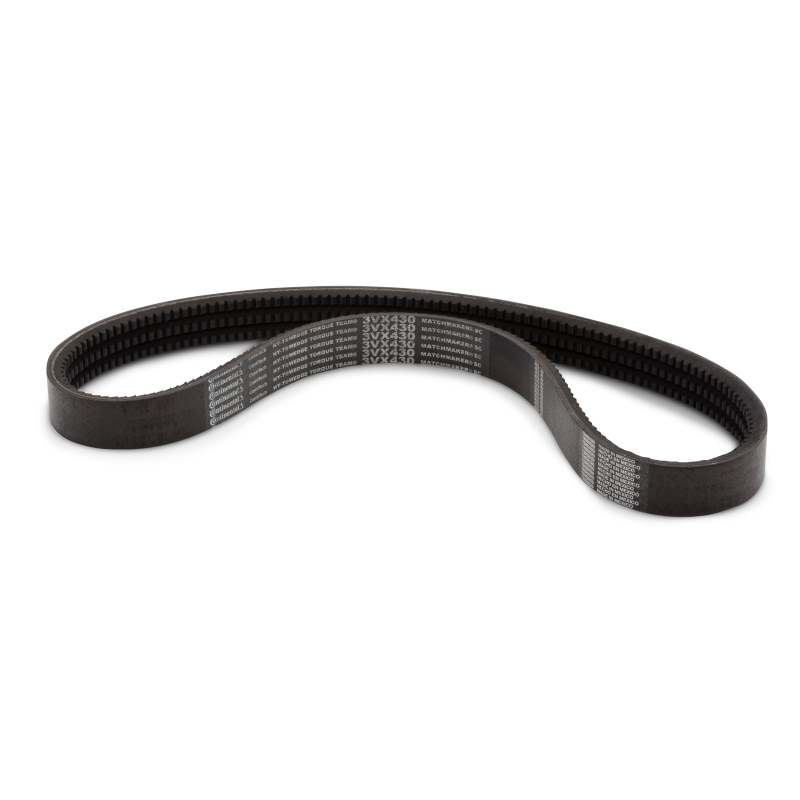 COURROIE TRAPÉDOLOGIQUE : 3VX430 - 3 BANDES d'origine Husqvarna référence 5422063-01
