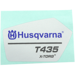 AUTOCOLLANT d'origine Husqvarna référence 5758689-01