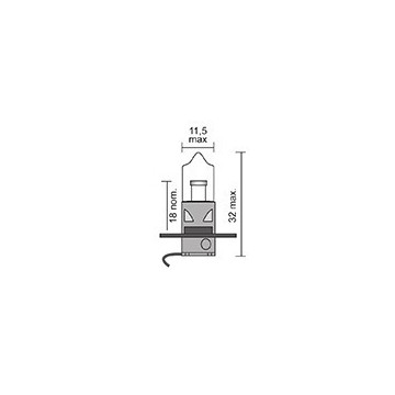 Ampoule Halogène 24V - 70W...