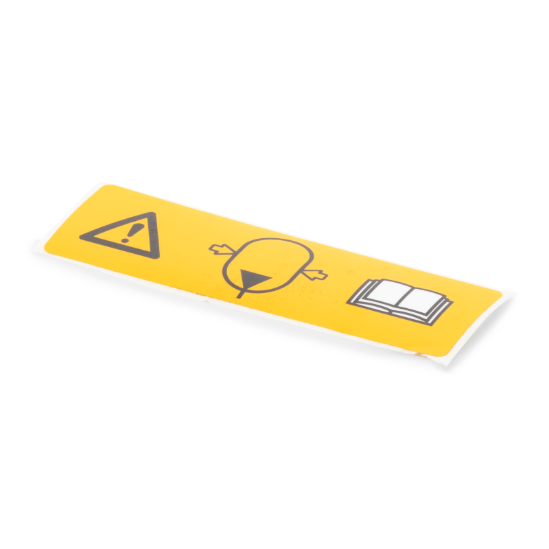 STICKER WARNING PRESSURIZED AC d'origine Husqvarna référence 5968834-01
