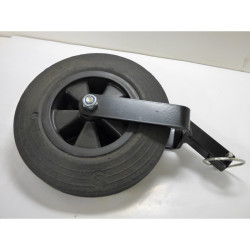 Front transport wheel...