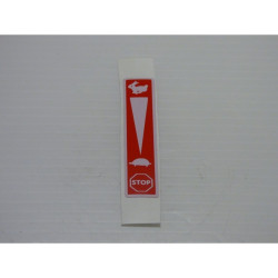 Autocollant De Gaz+arret...