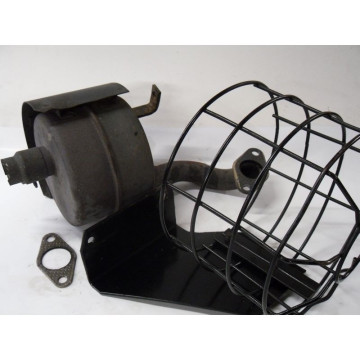 ECHAPPEMENT+GRILLE MOTEUR...