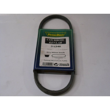Courroie kevlar 3/8" x 24"...