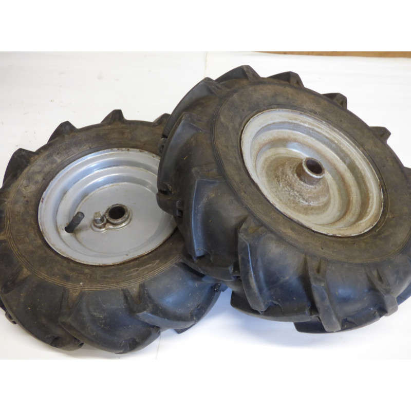 Jeu De 2 Roues Usinées Billet X9 Orange 1.9" Pour Crawler RC 1/10 - Diamètre 113 Mm