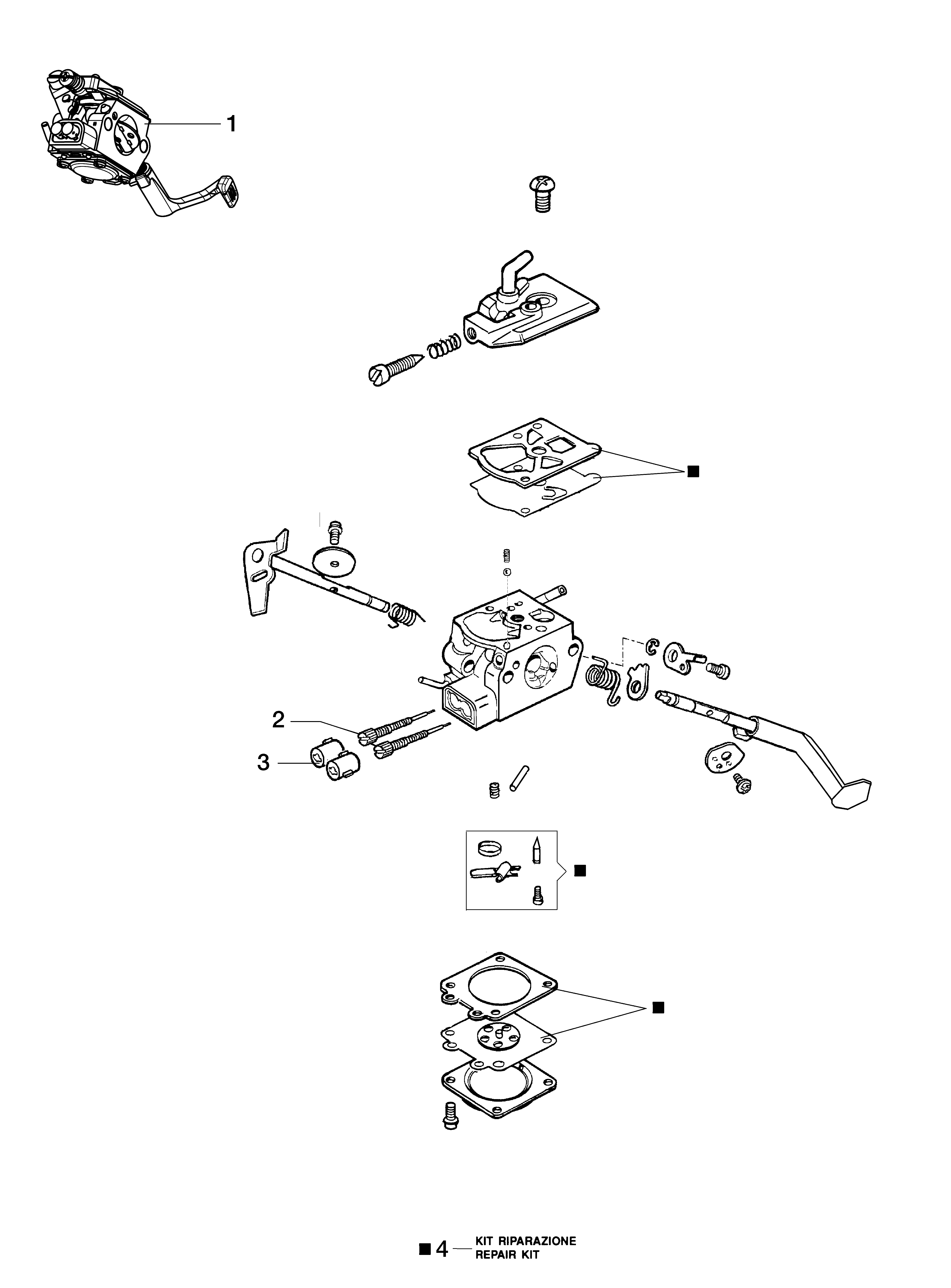 Vue éclatée BC 220 T (EURO 2)