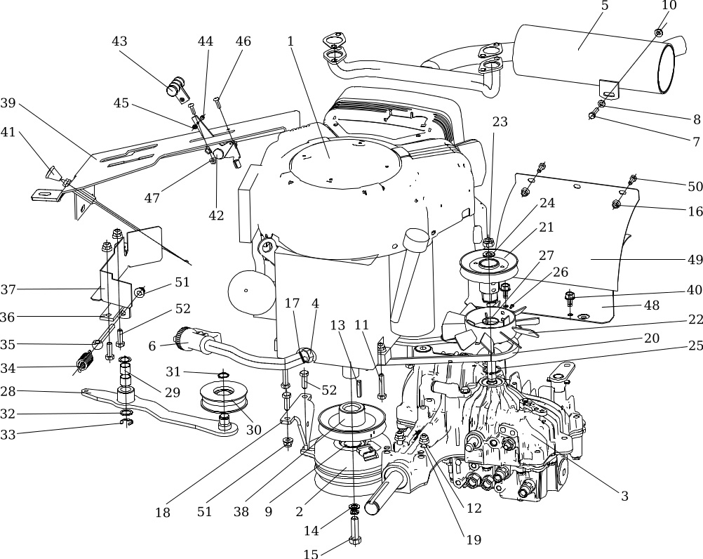 Vue éclatée APACHE 92 EVO Cat.2021