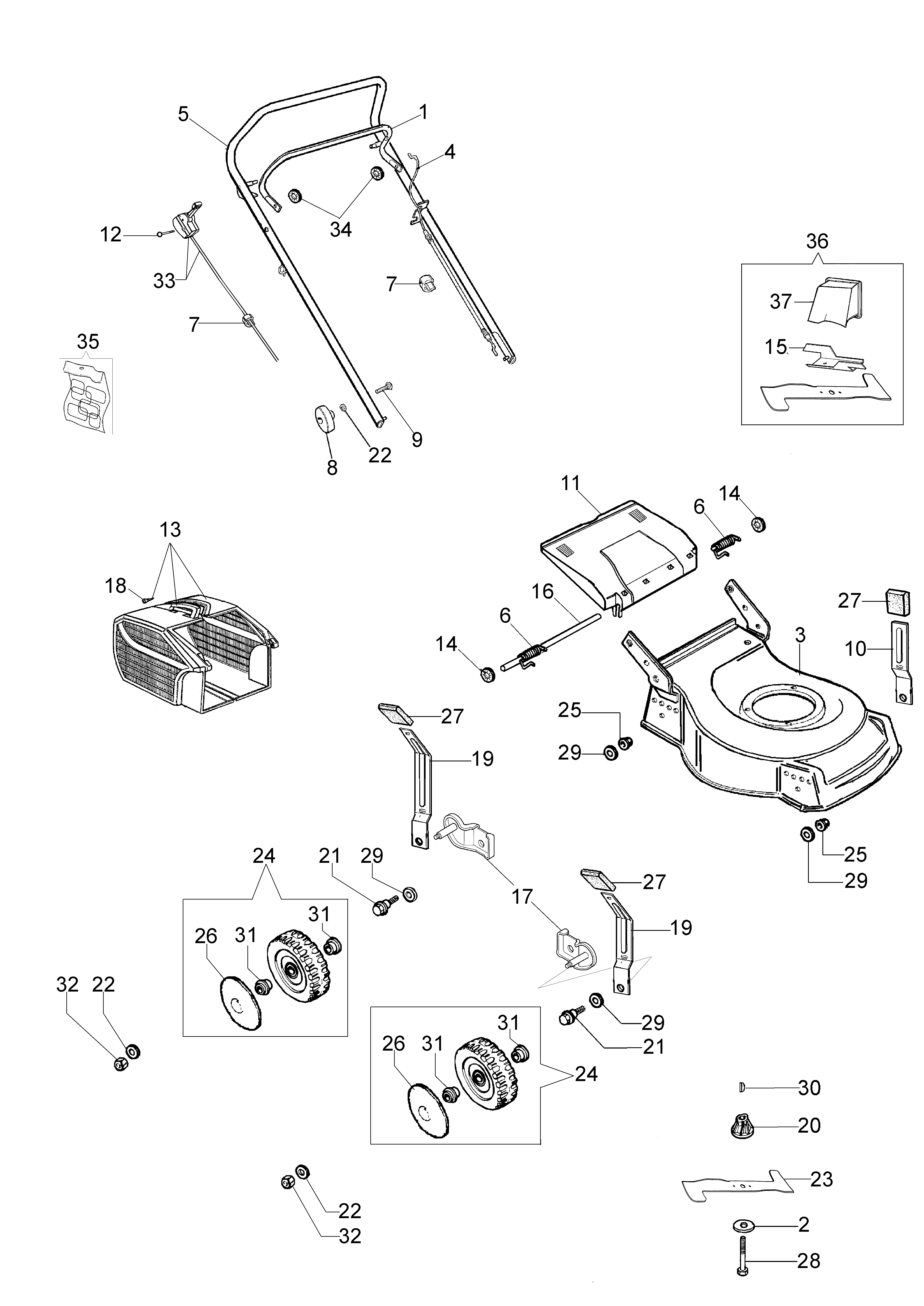 Vue éclatée G 53 PK ESSENTIAL (K700)