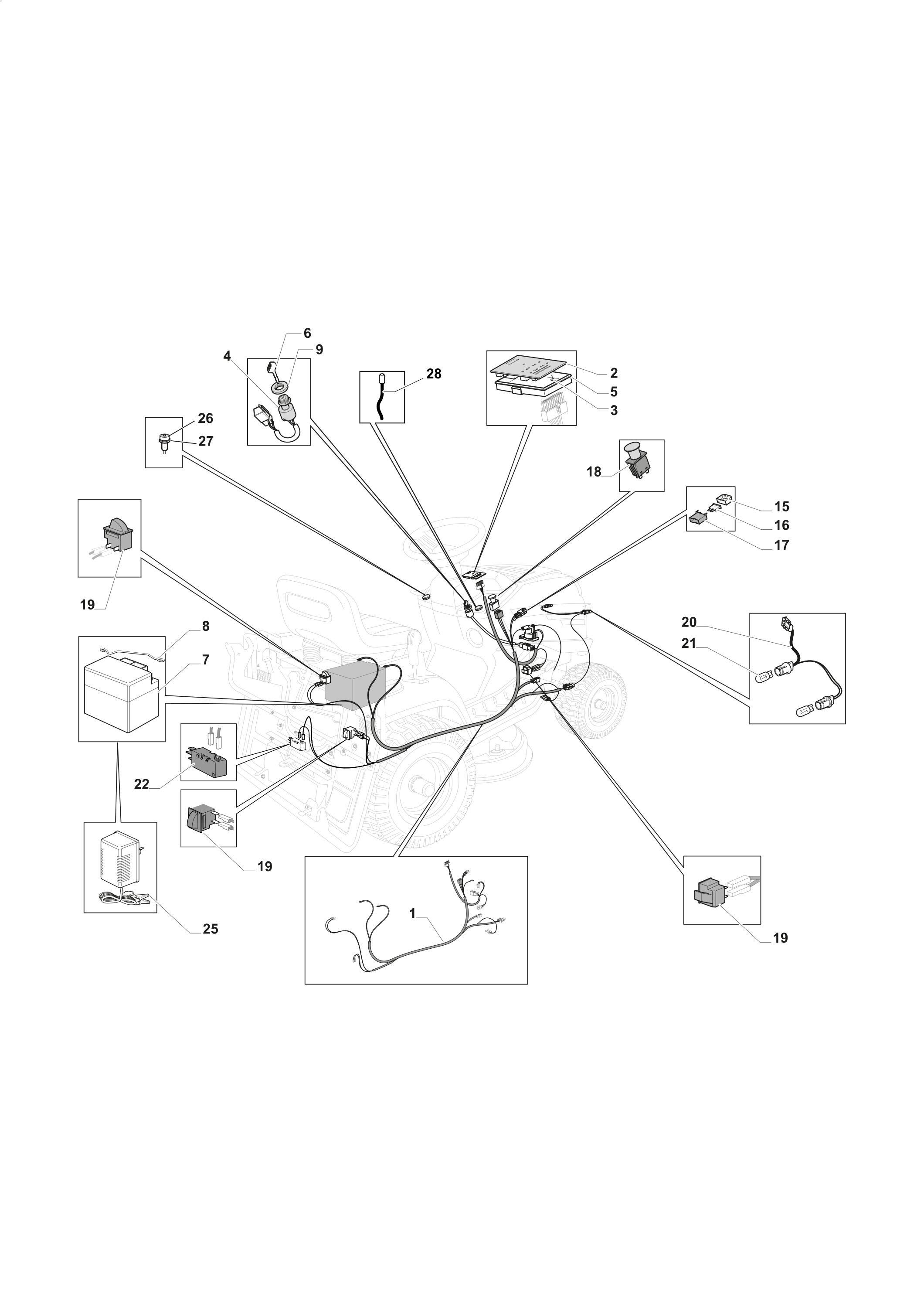 Vue éclatée OM 84/14,5 K H Cat. 2018