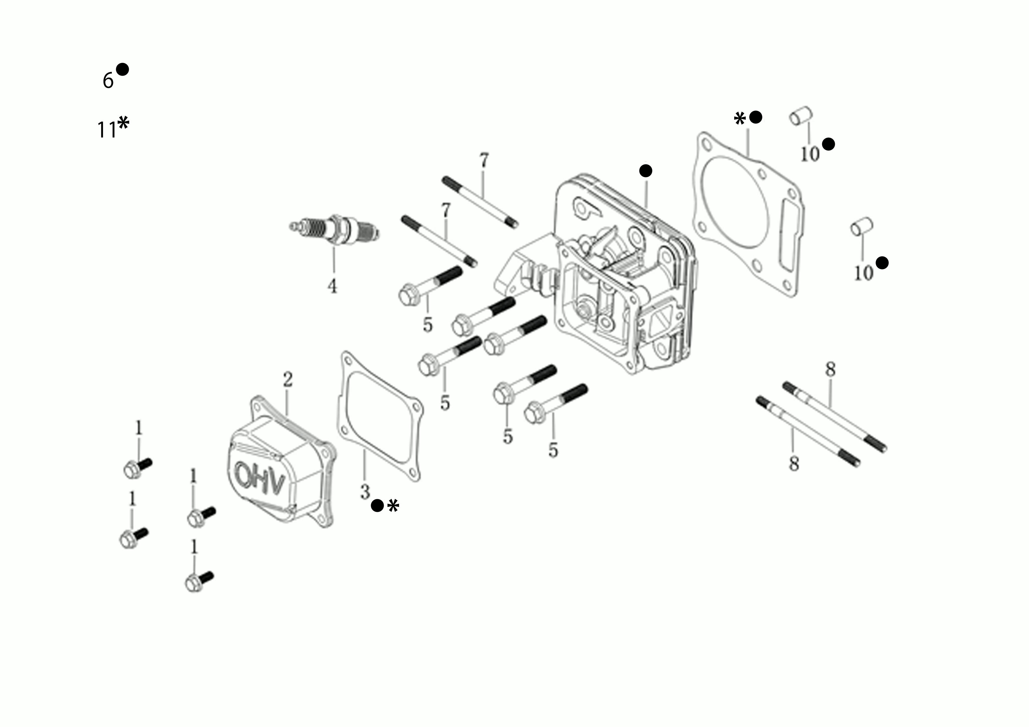 Vue éclatée G 53 TK ALL ROAD PLUS 4 (K805) EURO 5 50Y