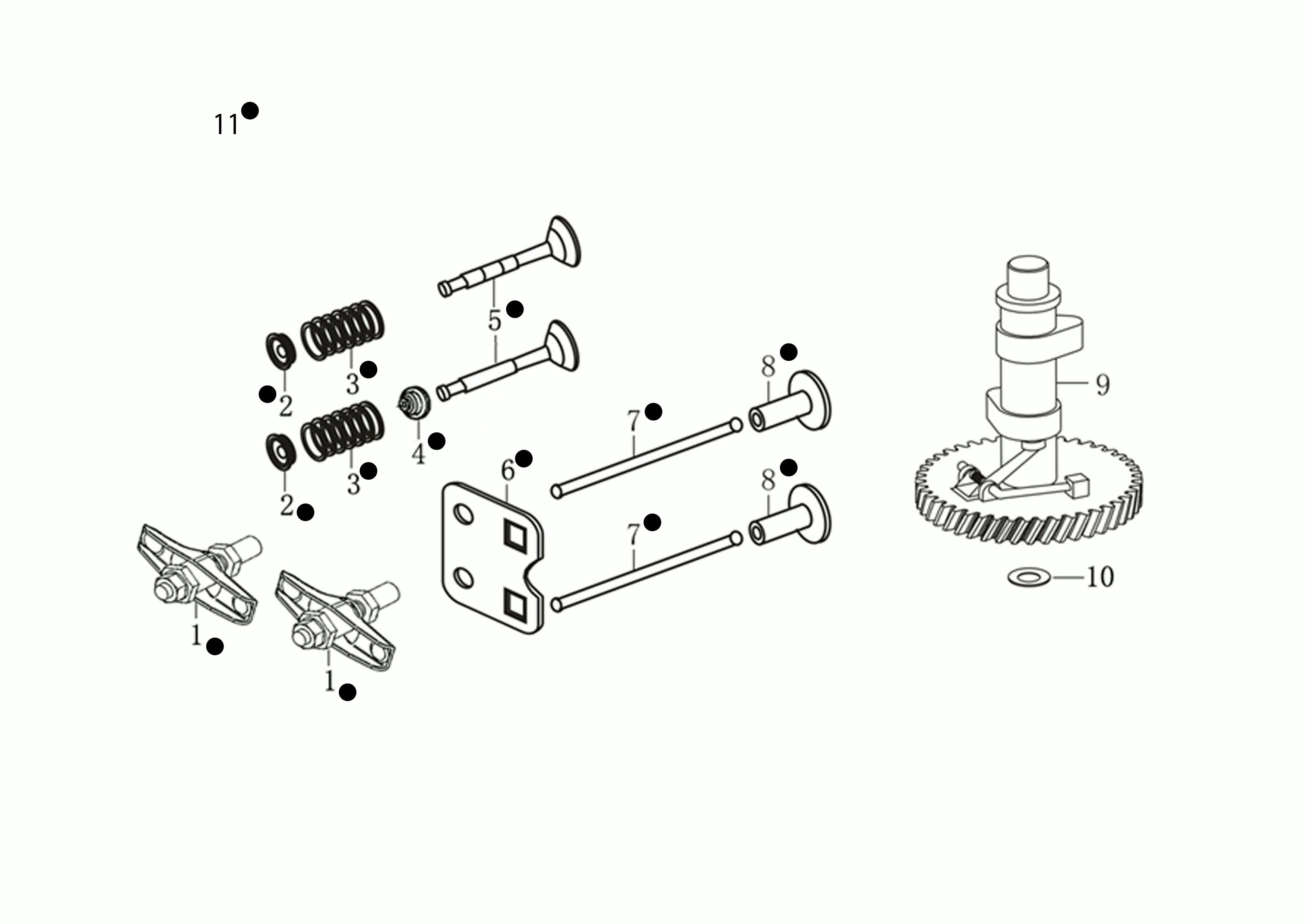 Vue éclatée G 53 TK ALL ROAD PLUS 4 (K805) EURO 5 50Y