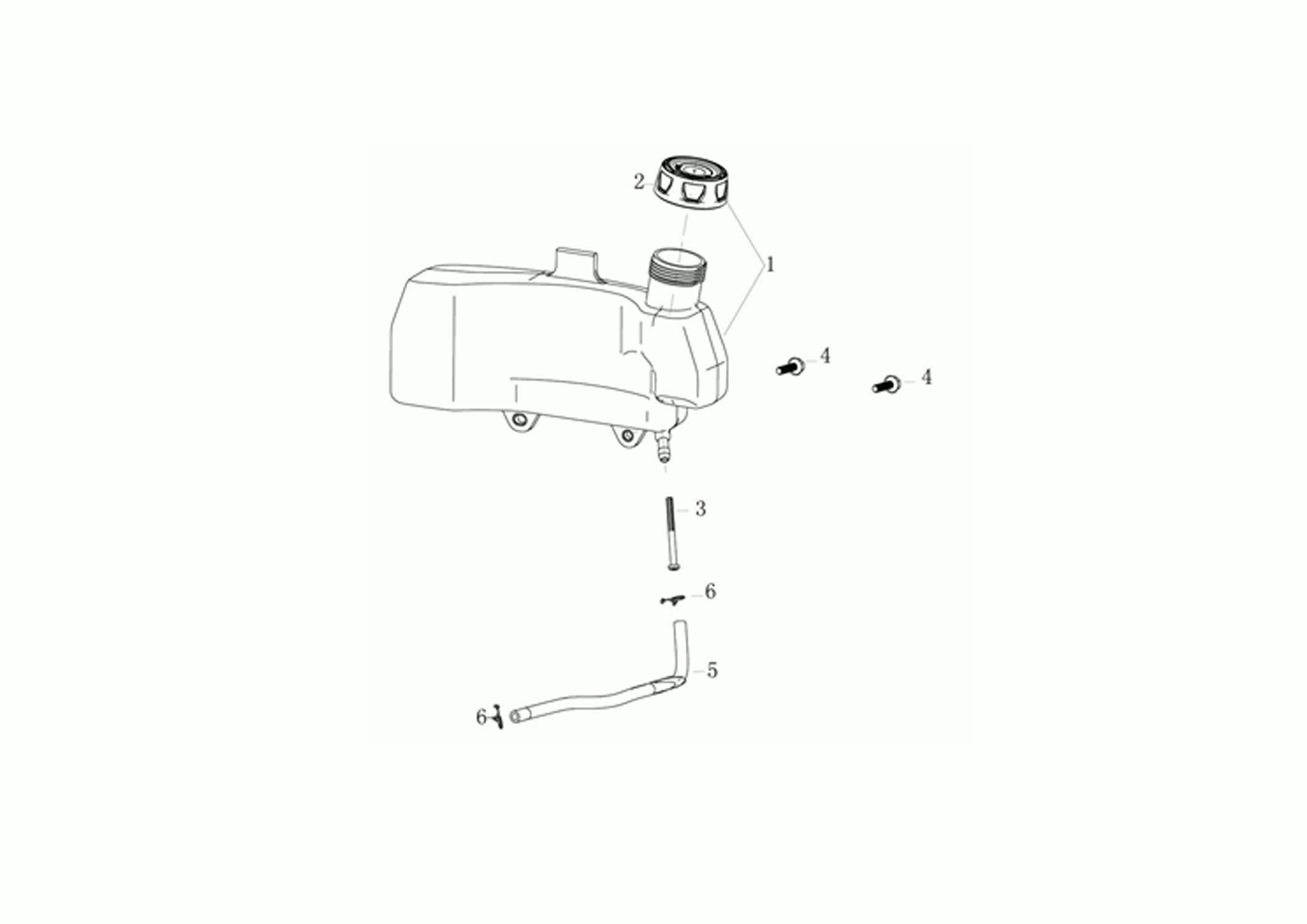 Vue éclatée G 53 TK ALL ROAD PLUS 4 (K805) EURO 5 50Y