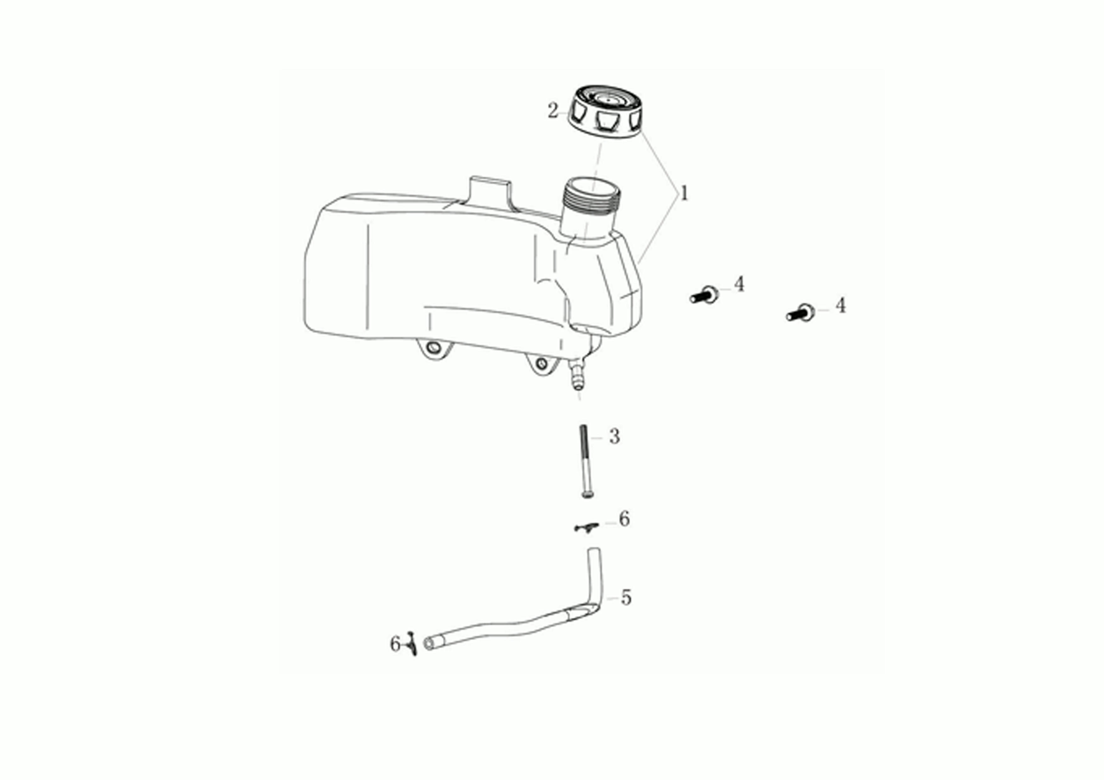 Vue éclatée G 48 TK ALLROAD PLUS 4 (K655) EURO 5 50Y