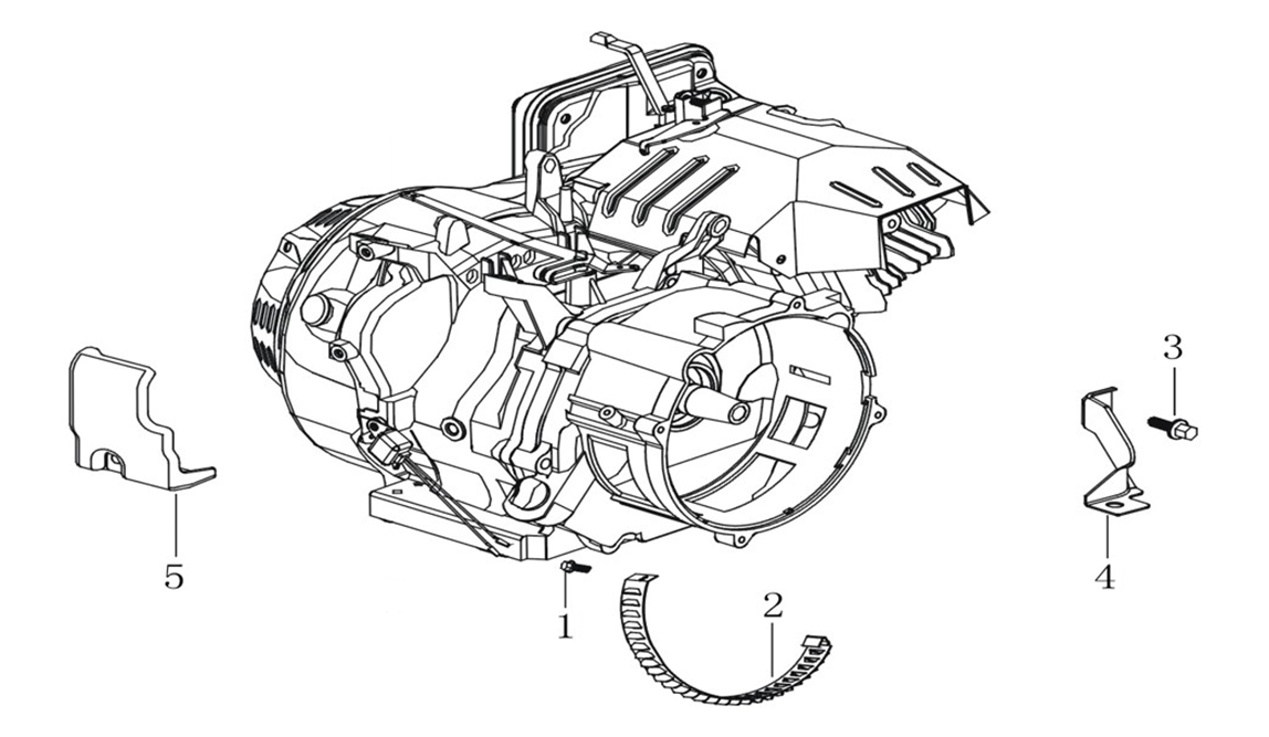Vue éclatée PGE 65 DCS