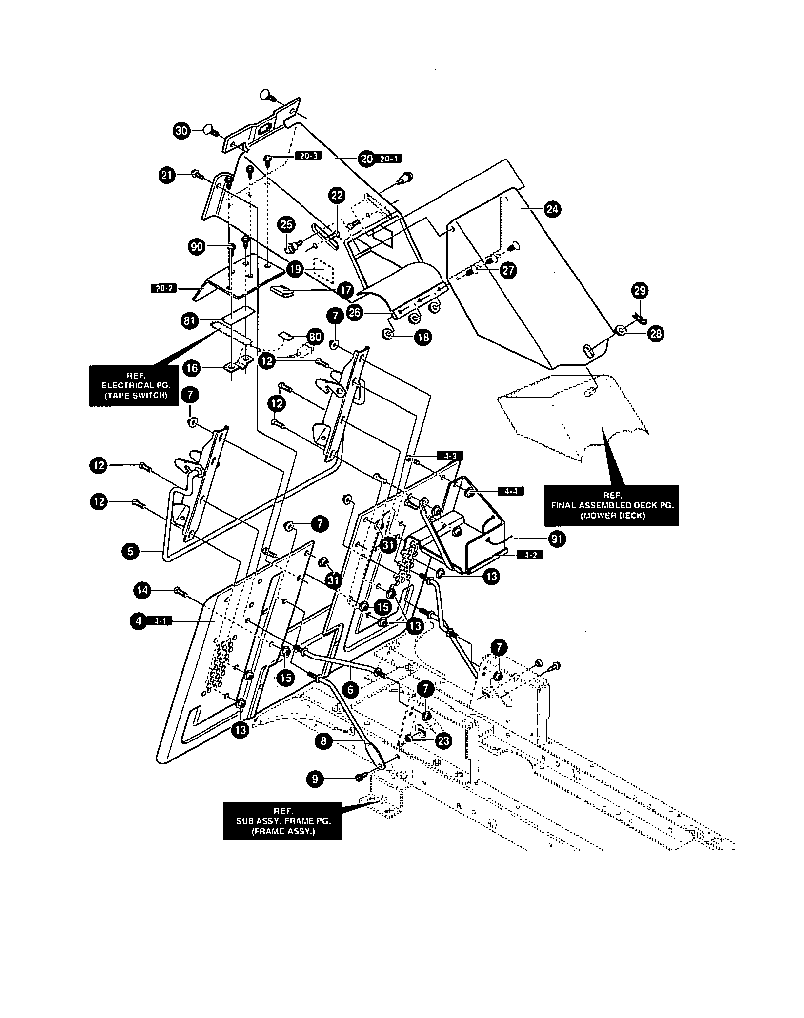 Vue éclatée MARATHON 15.5 - (2°Sr.)
