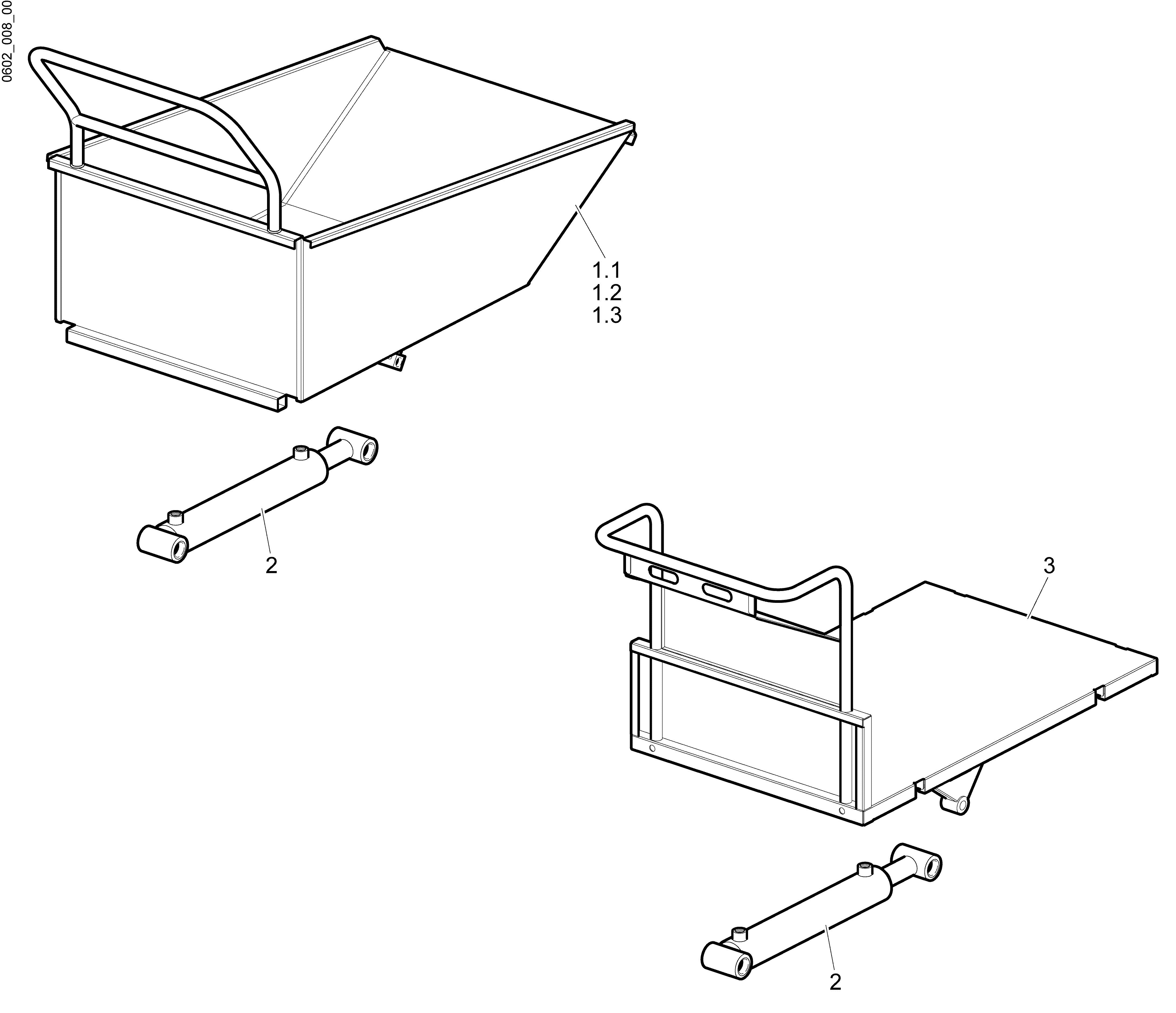 Vue éclatée CR 560 HD