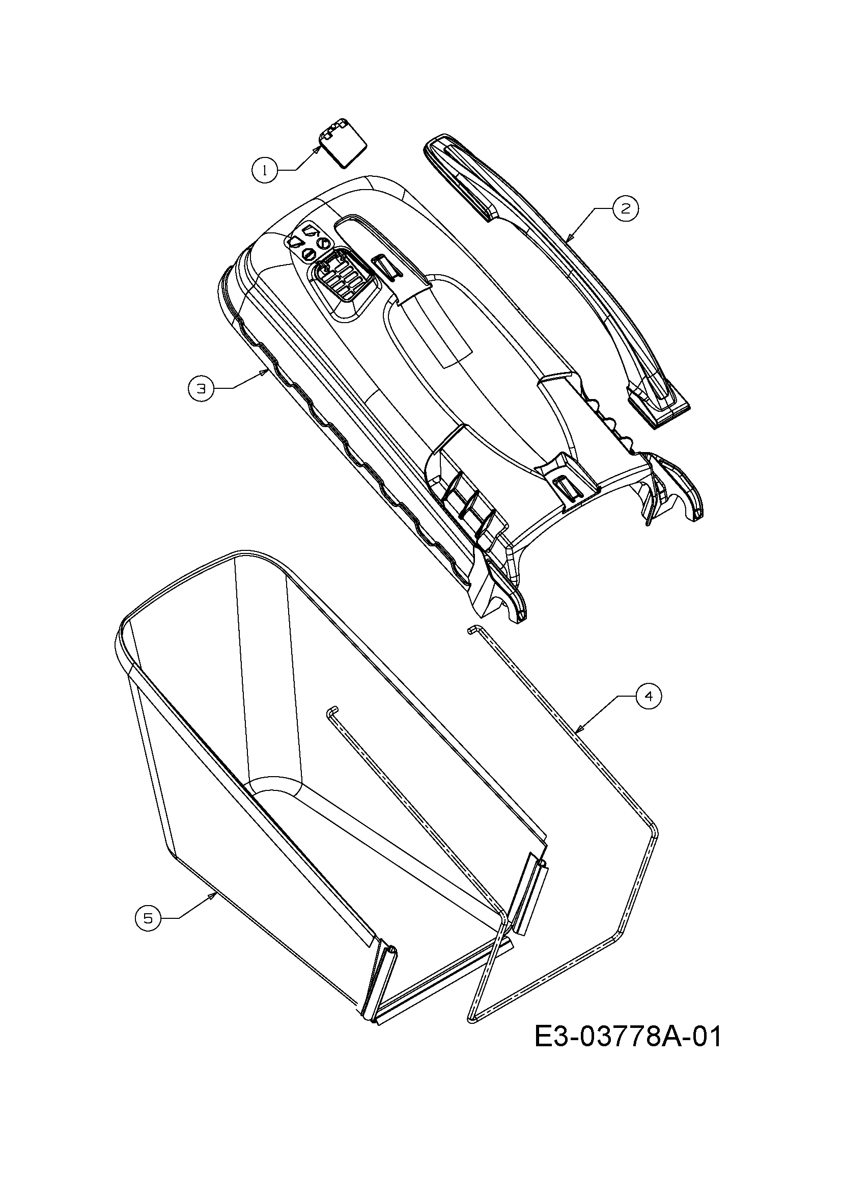Vue éclatée G 55 VBX 4 in 1