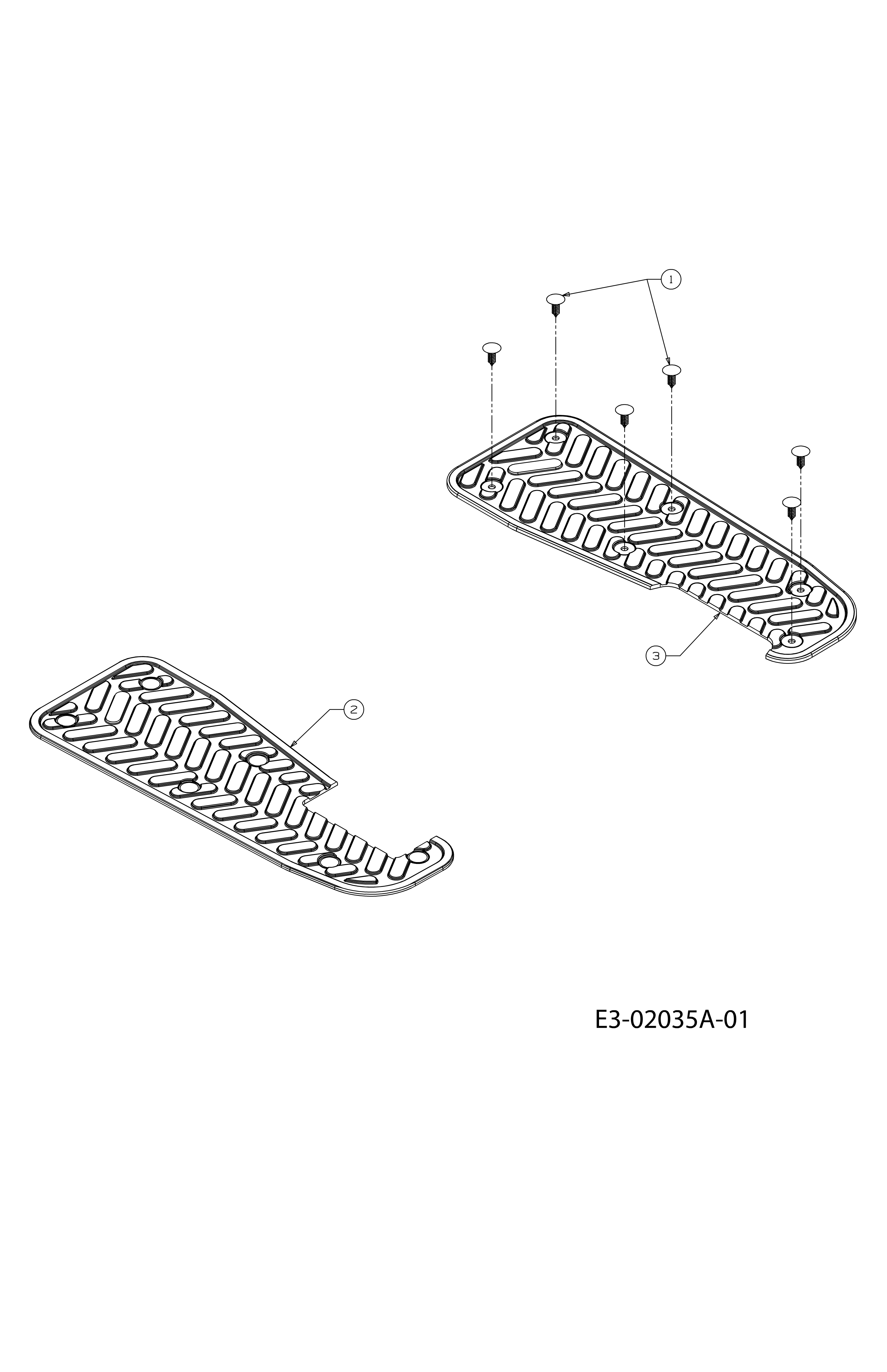 Vue éclatée KROSSER 105/22 H Cat. 2010