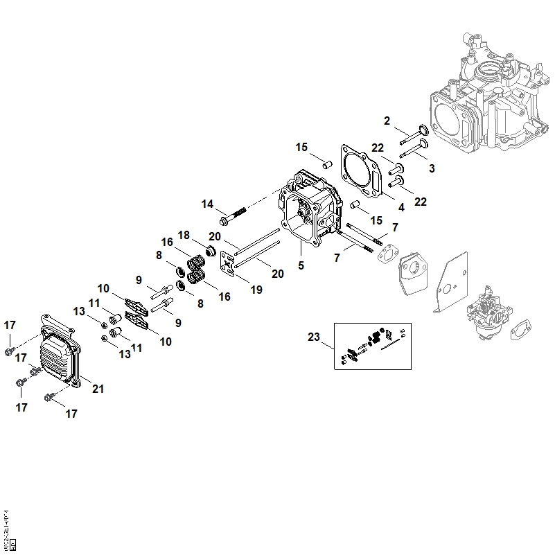 H - Couvre-soupapes, Soupape