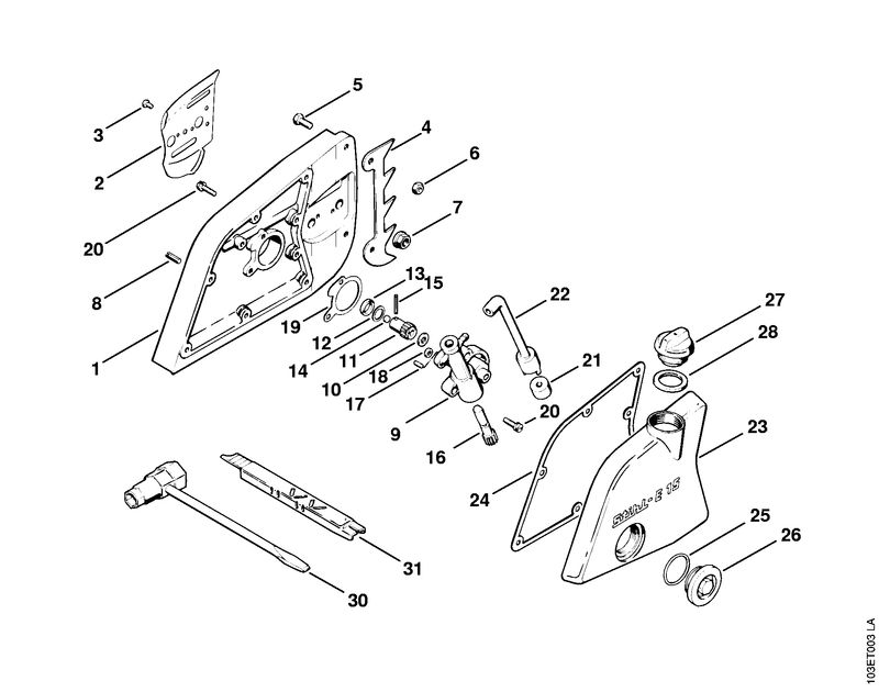 Couvercle de pignon, Pompe à huile, Outils