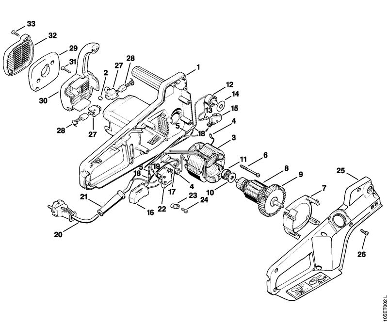 Moteur électrique E 14 C
