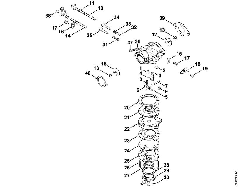 Carburateur LA-S8