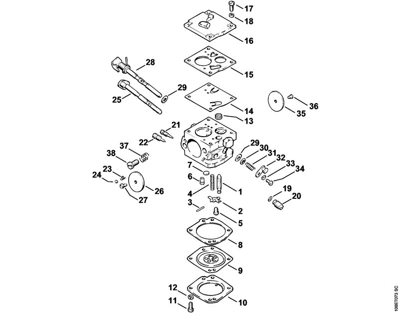 Carburateur IVH8 Brosol ⇥ X 27 526 677