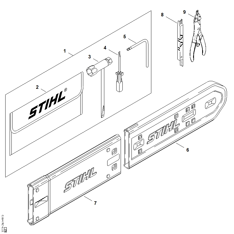 P - Outils, Accessoires optionnels