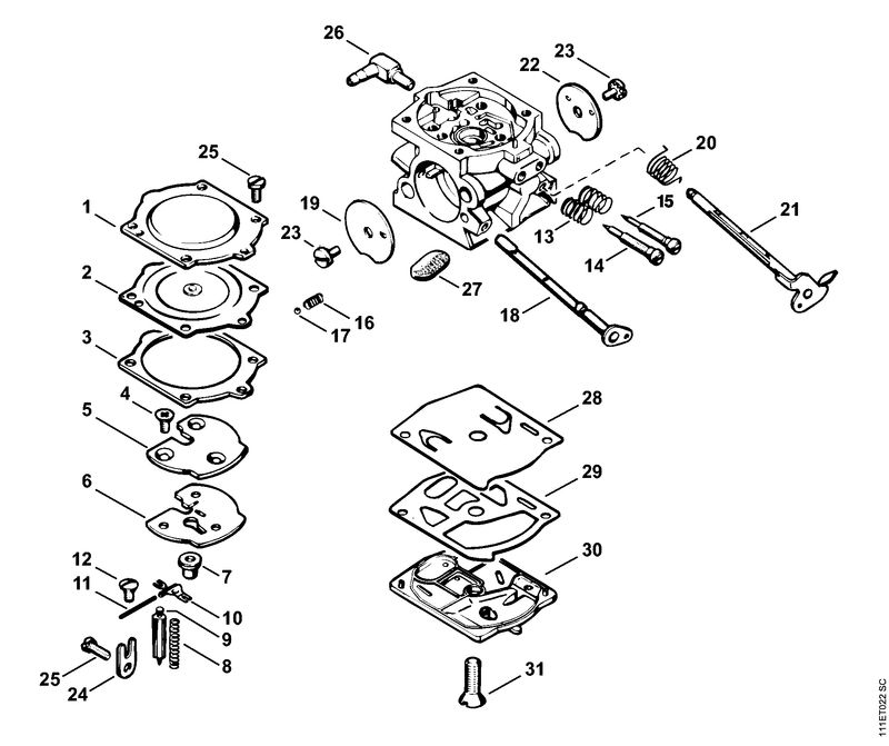 Carburateur WS-11 ⇥ X 7 538 159 (44.80)