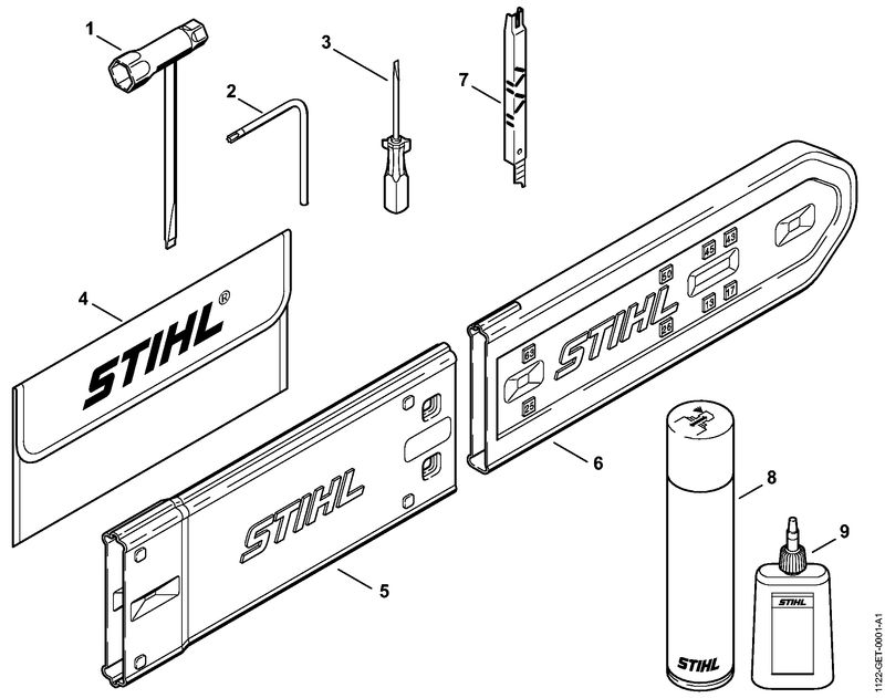 Outils, Accessoires optionnels