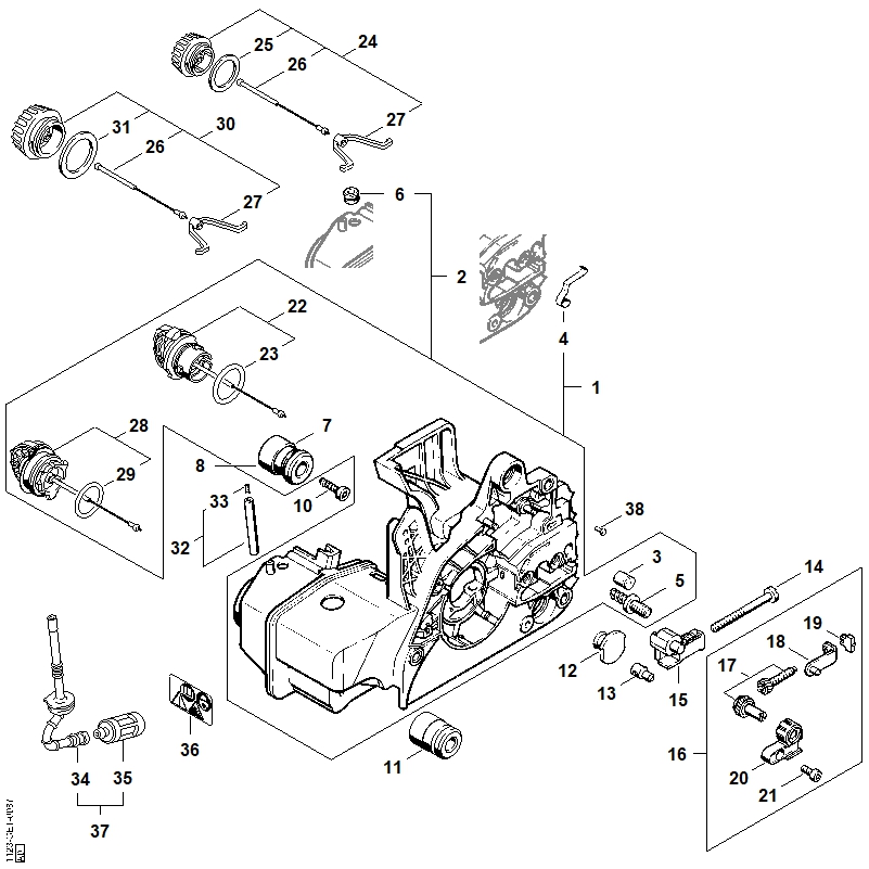 D - Carter moteur
