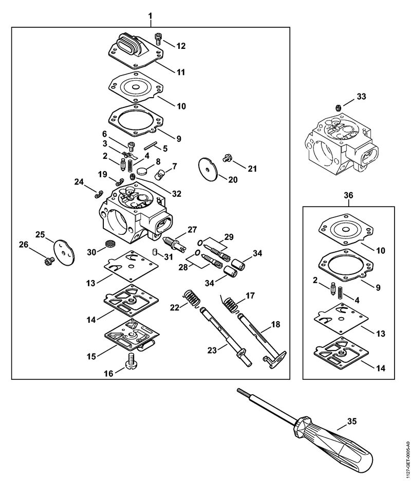 Carburateur HD-21