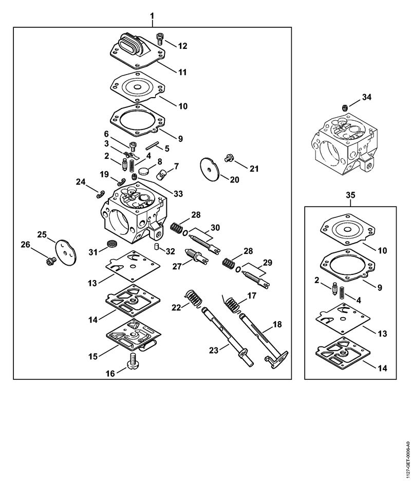 Carburateur HD-19