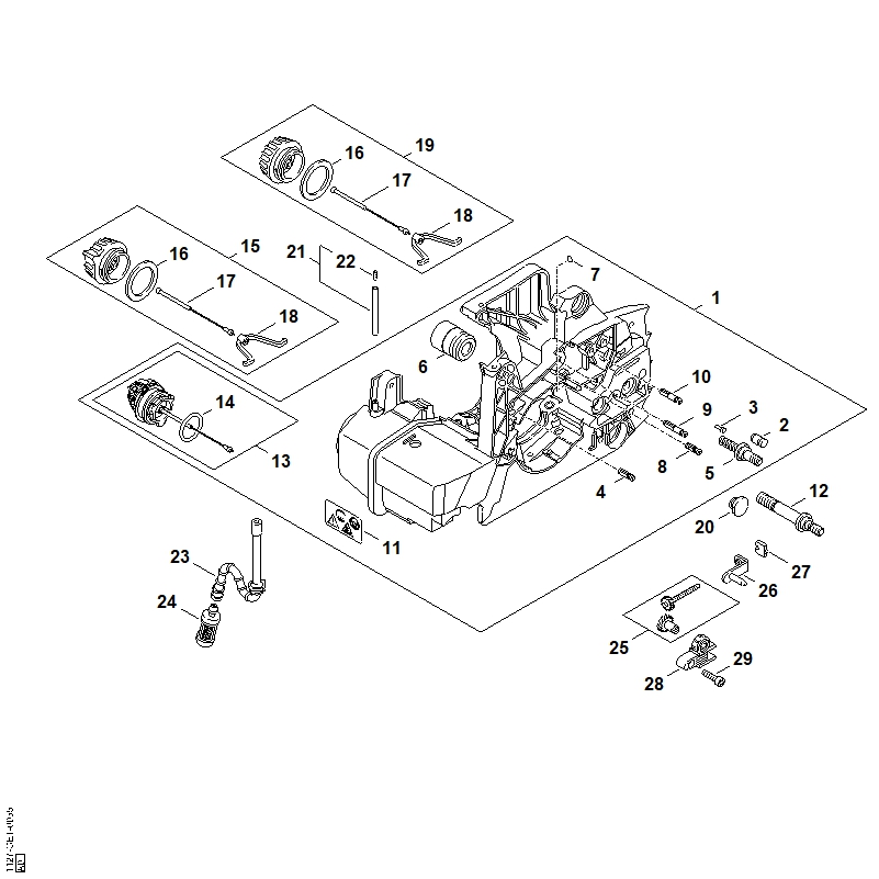 C - Carter moteur