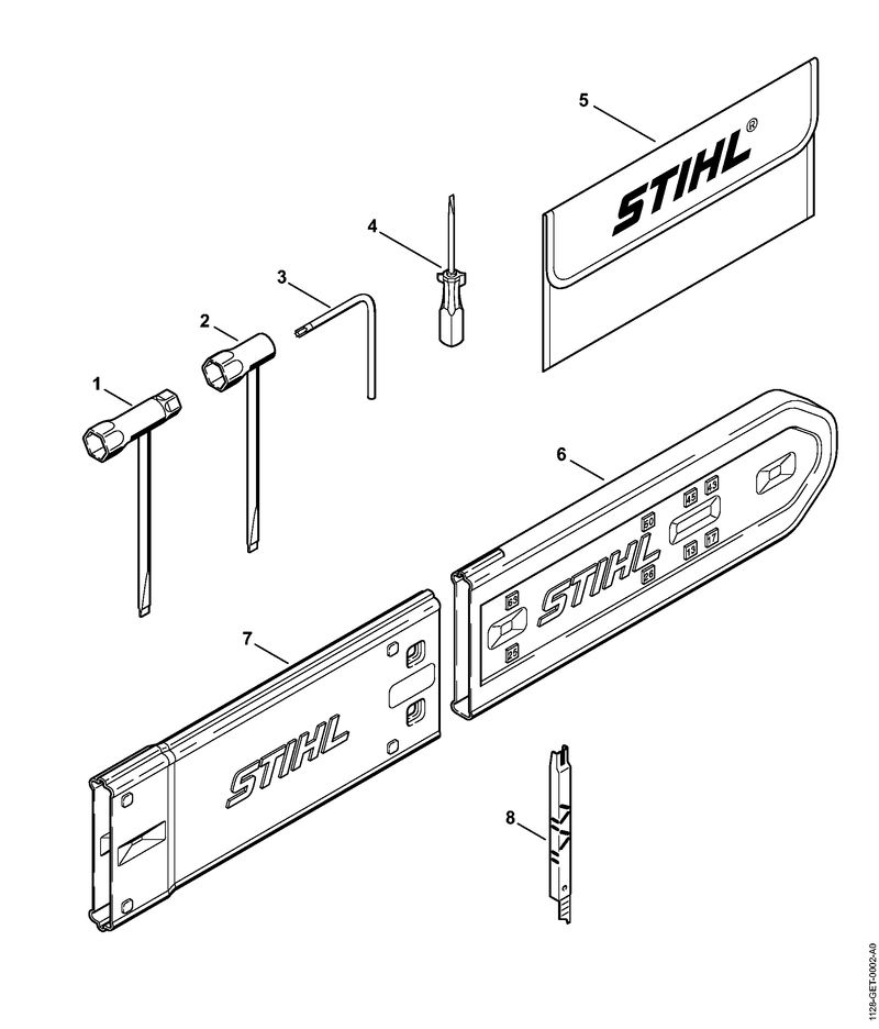 N - Outils, Accessoires optionnels