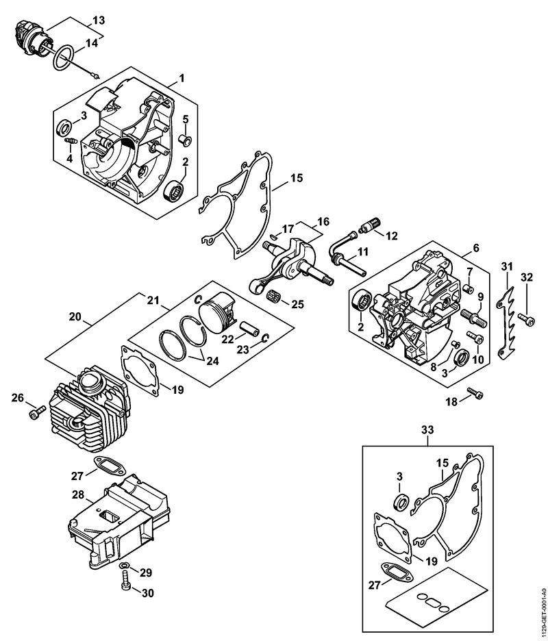 Carter, Cylindre MS 200