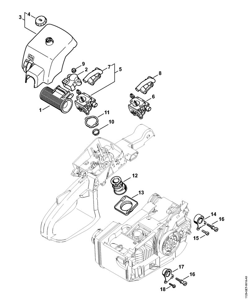 Filtre à air MS 200