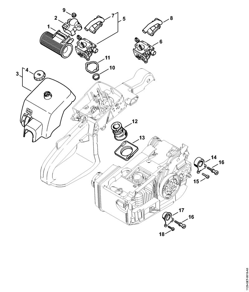 Filtre à air MS 200