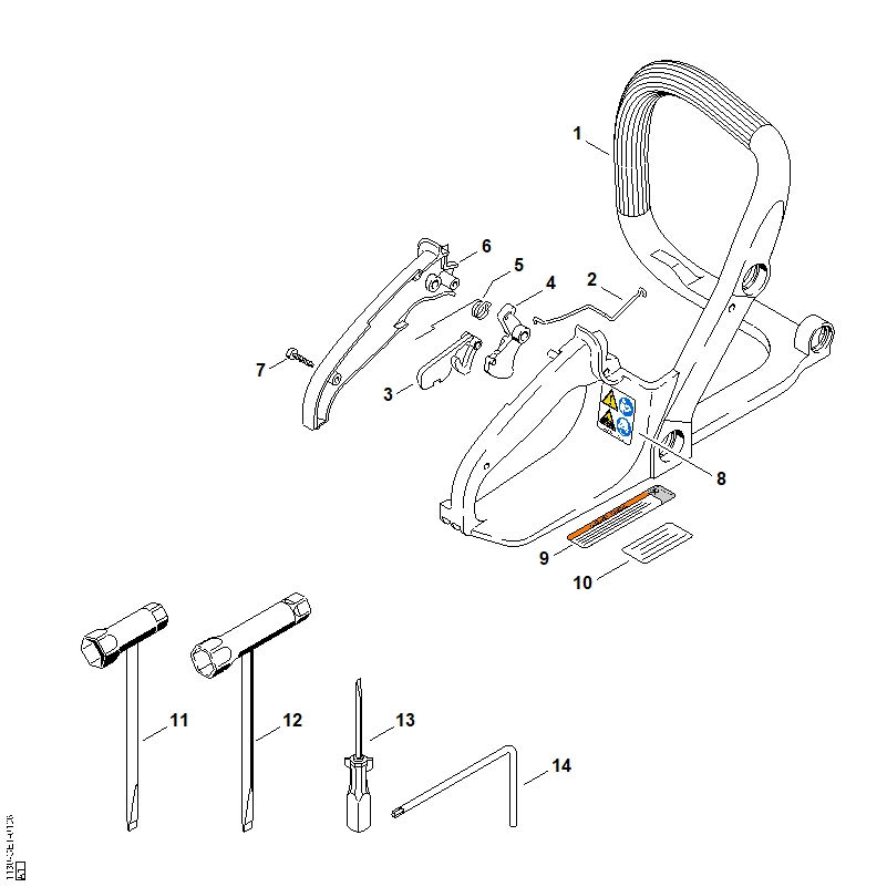R - Cadre de poignée, Outils
