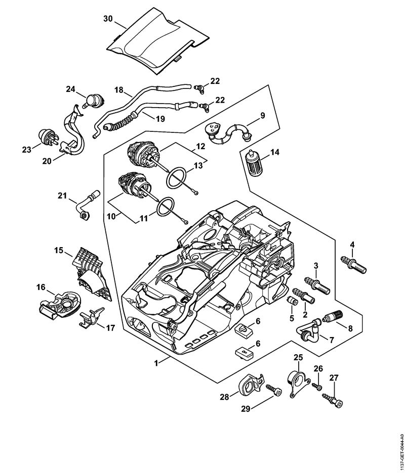 Carter moteur
