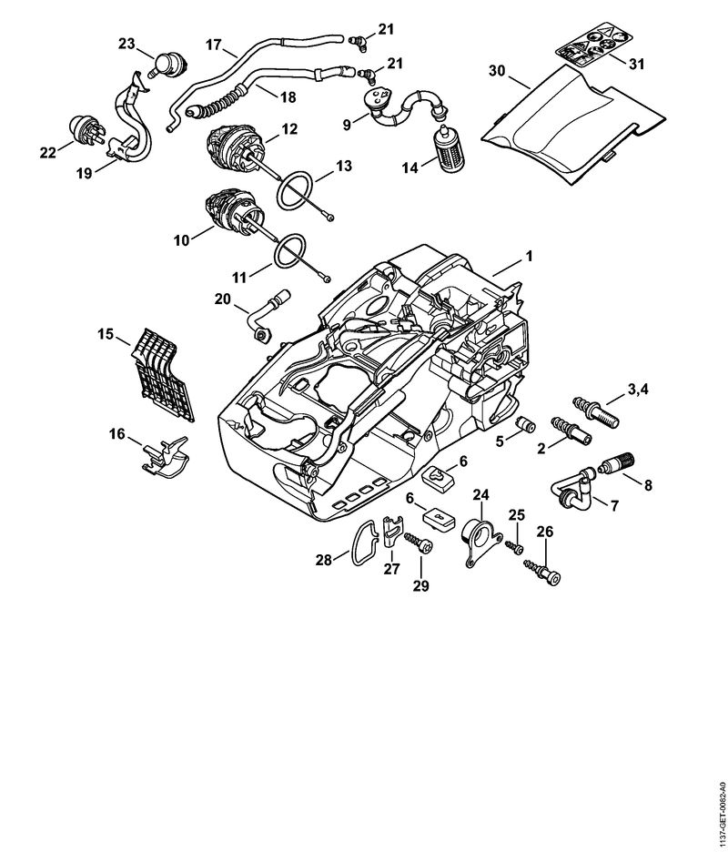 Carter moteur