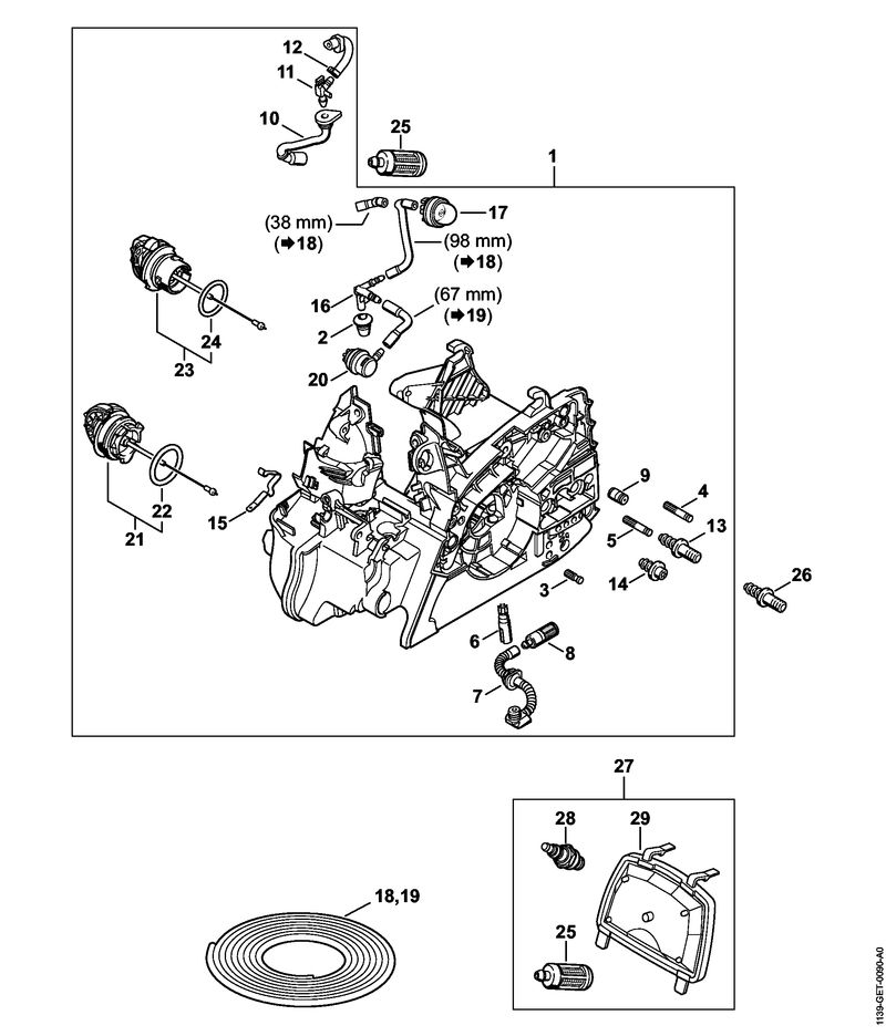 Carter moteur ErgoStart