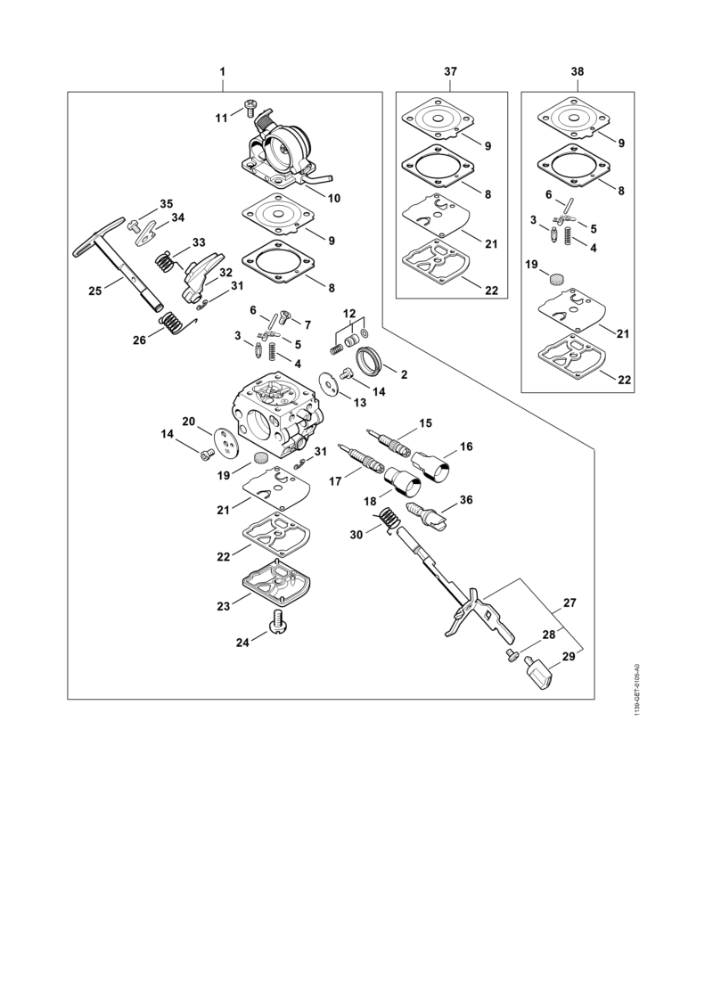 Carburateur 1139/30