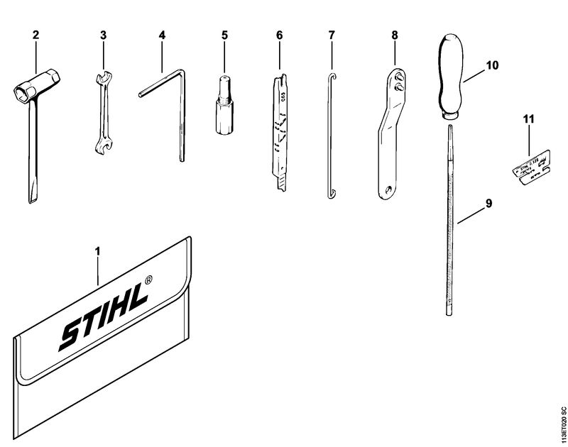 Outils, Accessoires optionnels