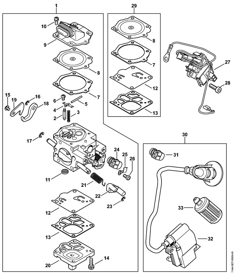 Z - Carburateur WJ-143